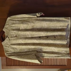 3 silk Tommy Bahama button down shirts